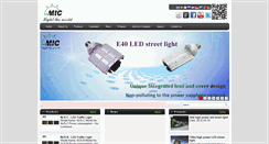 Desktop Screenshot of mic-led.eu